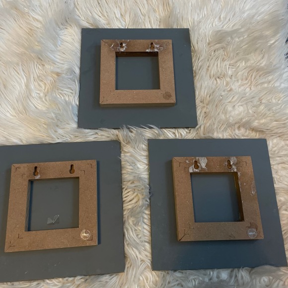 Nursery Decor Safari Animal Mirrors Wall Art Set of 3 - Picture 2 of 6